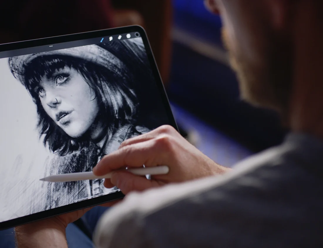 Visual for this record: A drawing app publicly refused to add generative features