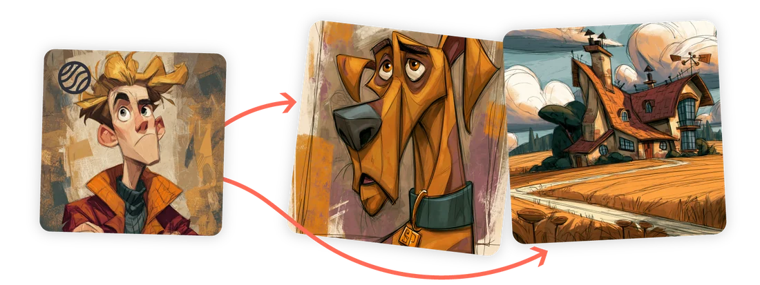 Visual for this record: Midjourney says its style reference copies mood, not an artist